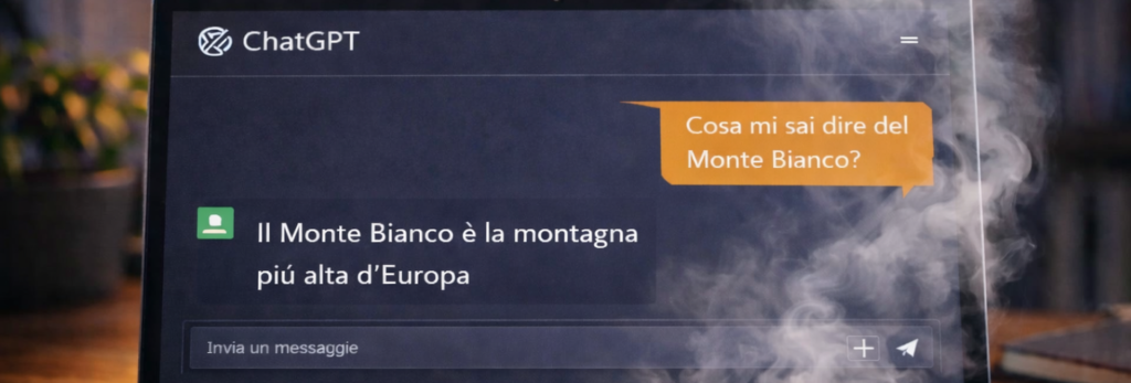 Chat lunga con intelligenza artificiale che dimentica le informazioni iniziali