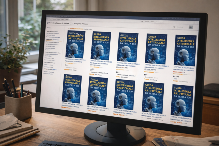 molti libri simili pubblicati su Amazon nella stessa categoria