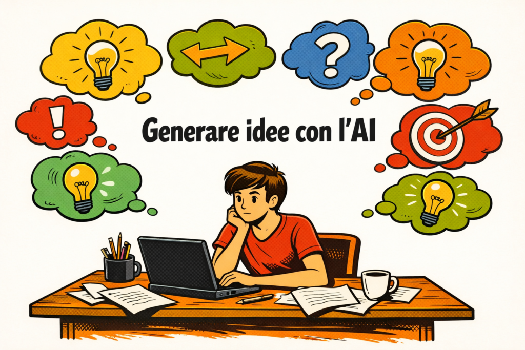 Generare idee con l'AI e fare brainstorming con ChatGPT