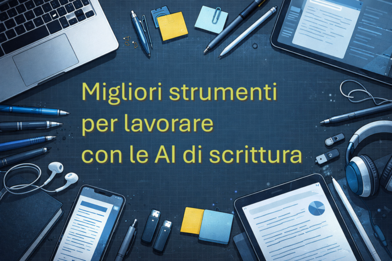 Come scrivere meglio con l&rsquo;AI: 3 strumenti che ti fanno risparmiare ore